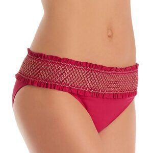 Bleu Rod Beattie Smocked Band Swim Bottom